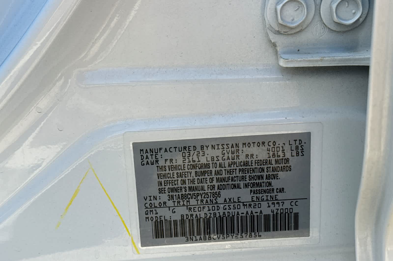 2023 Nissan Sentra SV 29