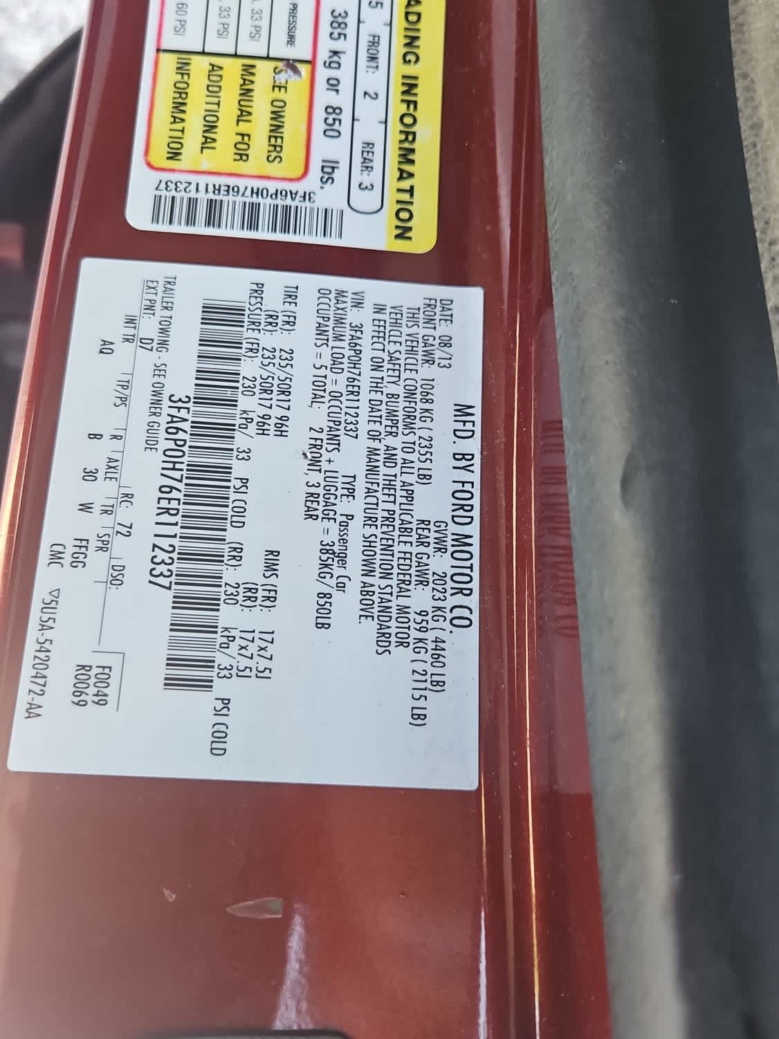 Thumbnail: 2014 Ford Fusion - 20