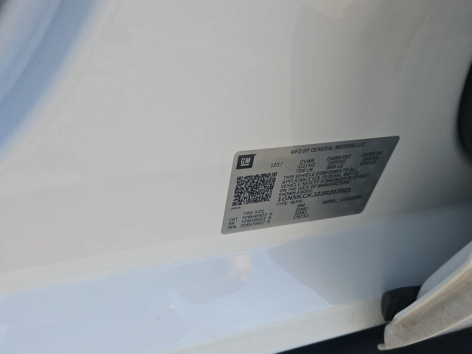 Thumbnail: 2018 Chevrolet Tahoe - 22