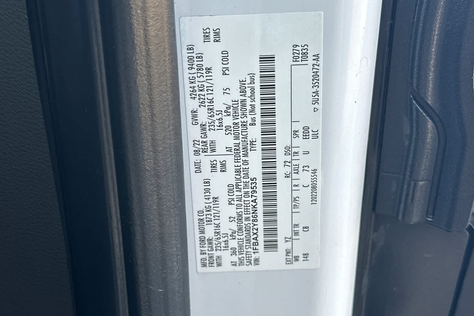 Thumbnail: 2022 Ford Econoline - 30