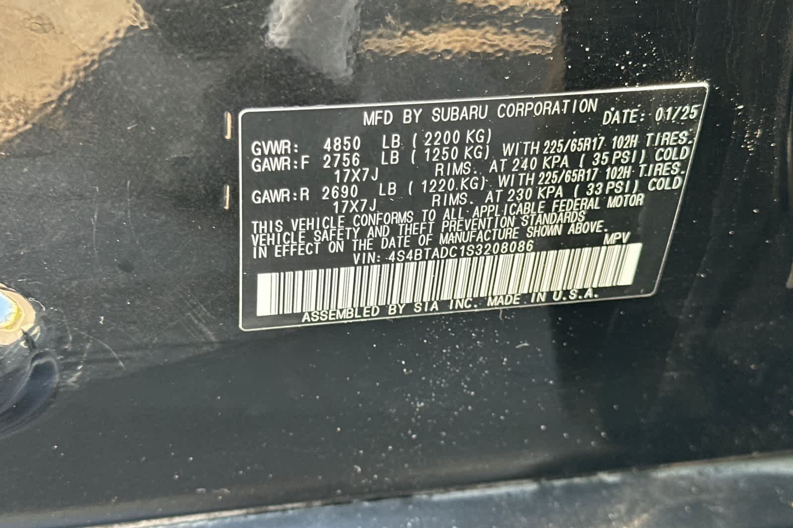2025 Subaru Outback Premium - Photo 28