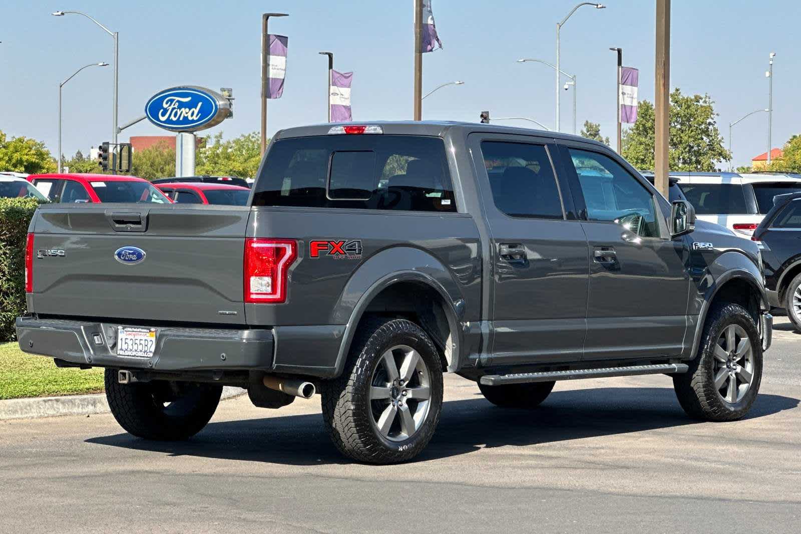 Used 2016 Ford F-150 XLT with VIN 1FTEW1EF3GFA47392 for sale in Fresno, CA