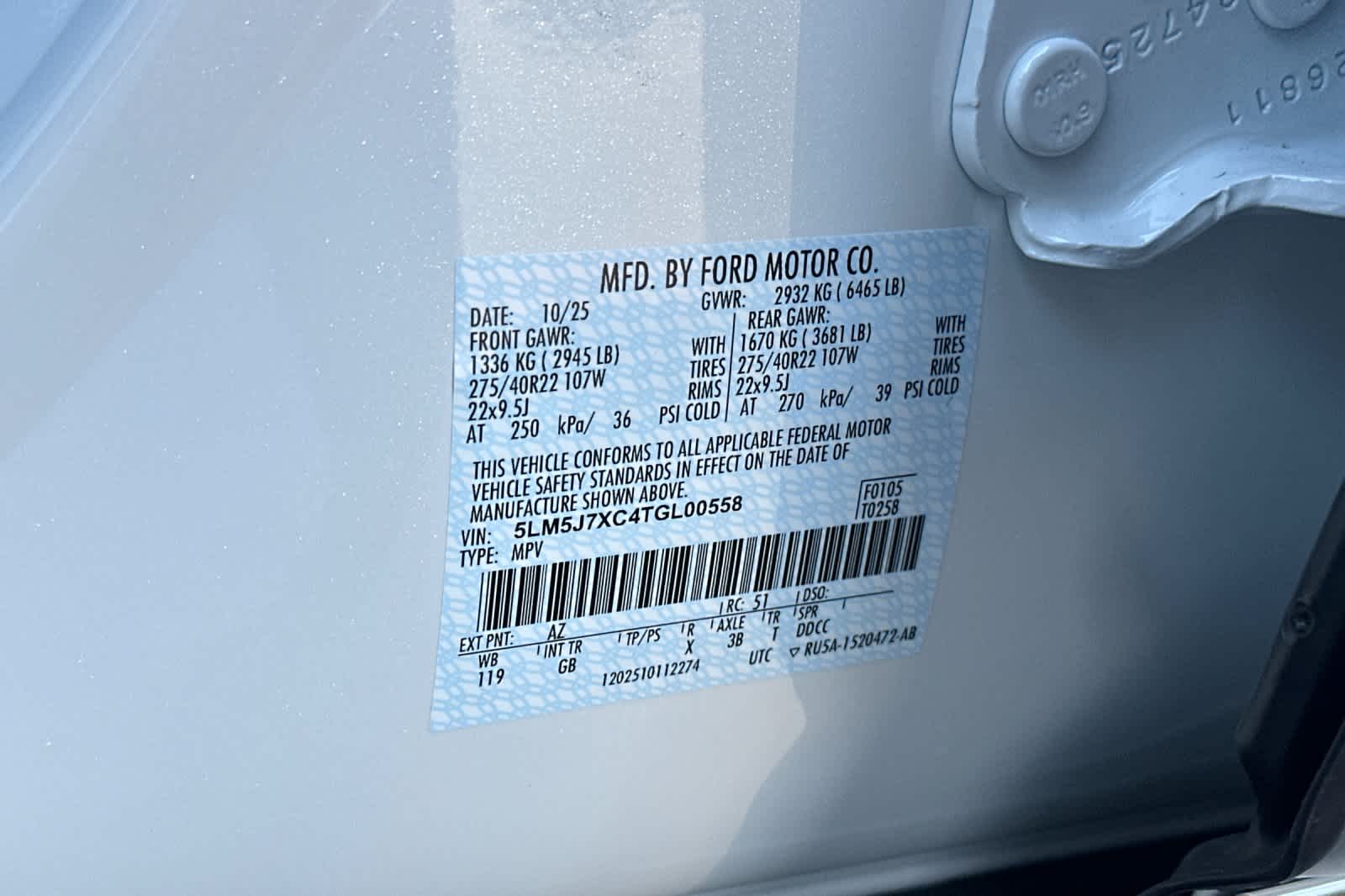 Thumbnail: 2026 Lincoln Aviator - 29