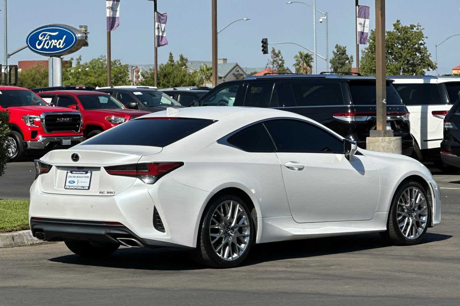 Used 2019 Lexus RC 350 with VIN JTHHZ5BC3K5019854 for sale in Fresno, CA