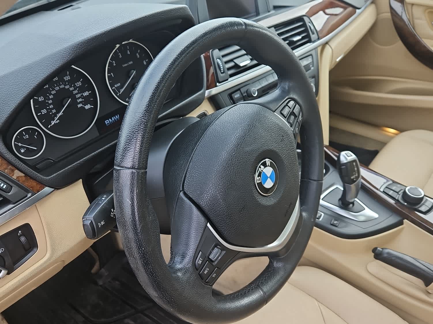 Used 2014 BMW 3 Series 328i with VIN WBA3C1C5XEK115215 for sale in Fresno, CA