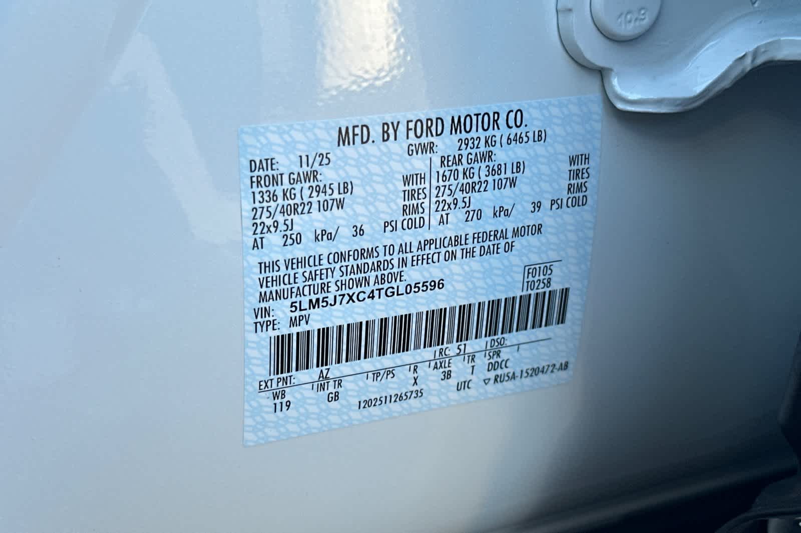 Thumbnail: 2026 Lincoln Aviator - 31