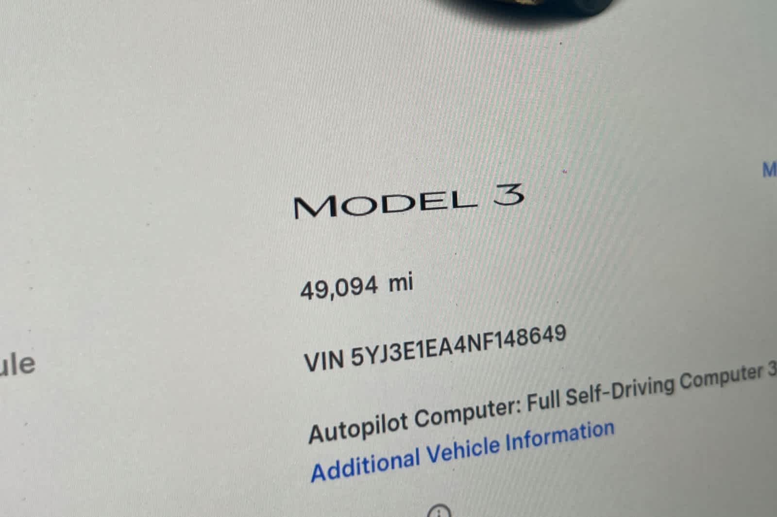 Thumbnail: 2022 Tesla Model 3 - 24