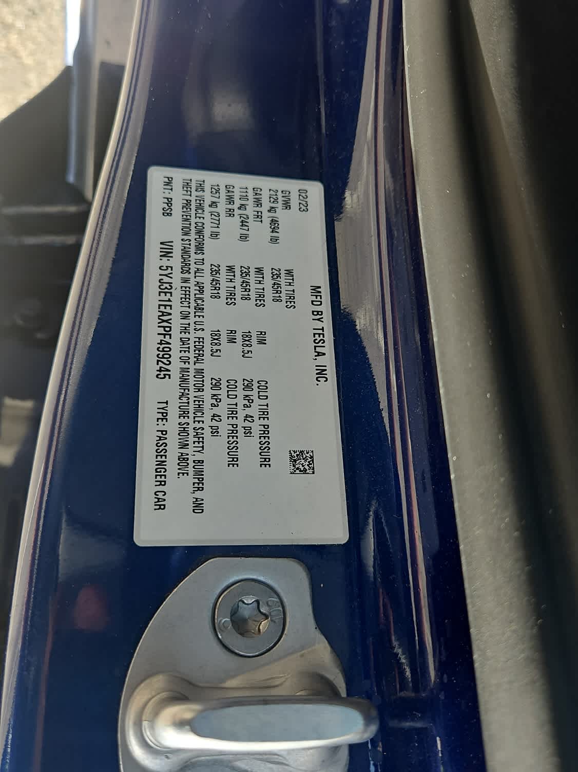 Thumbnail: 2023 Tesla Model 3 - 21