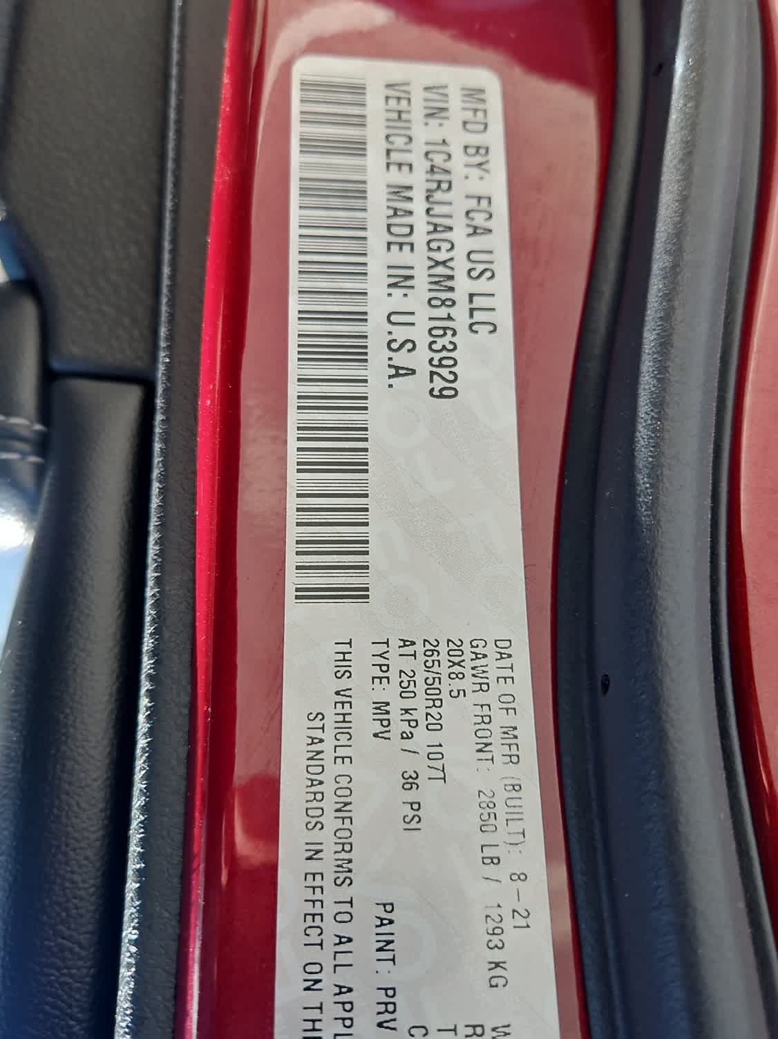 Thumbnail: 2021 Jeep Grand Cherokee L - 22