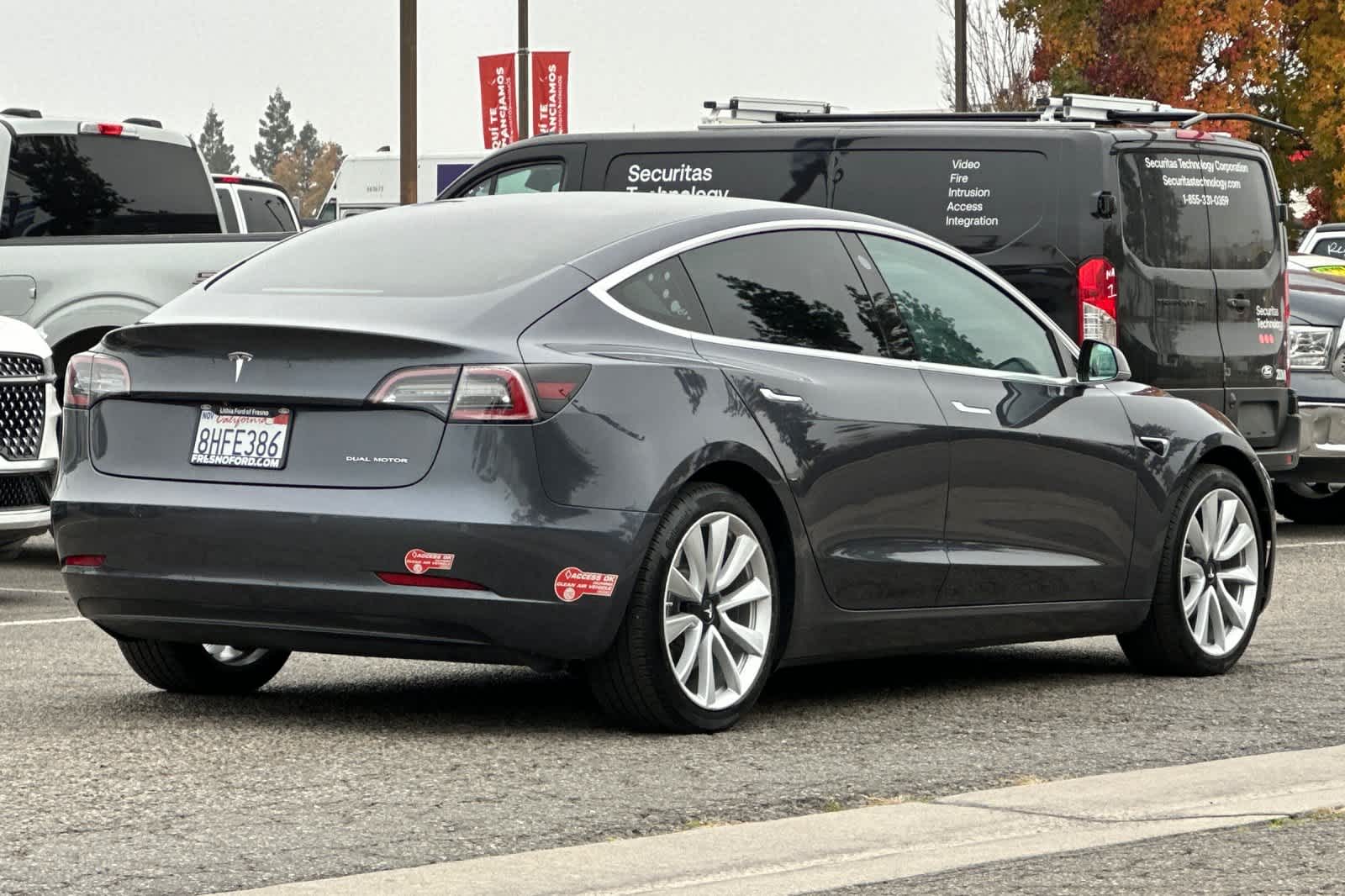 Used 2018 Tesla Model 3 Long Range Dual Motor with VIN 5YJ3E1EB6JF132553 for sale in Fresno, CA