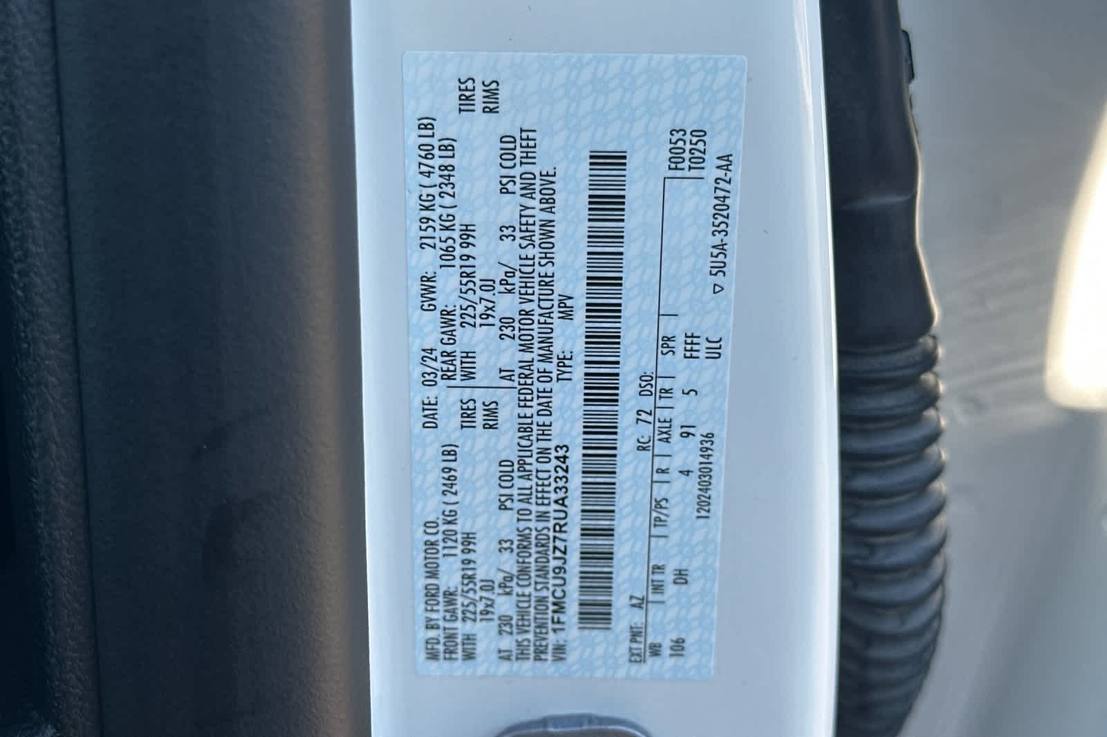 Thumbnail: 2024 Ford Escape - 30