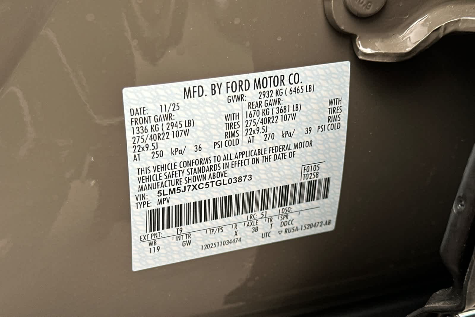 Thumbnail: 2026 Lincoln Aviator - 29