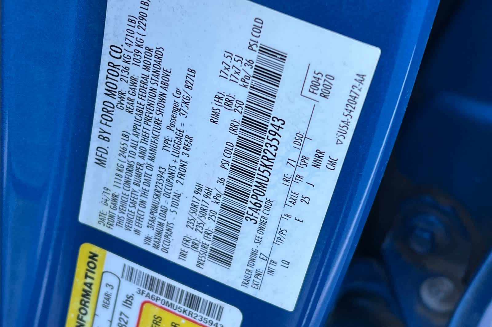 Thumbnail: 2019 Ford Fusion - 29