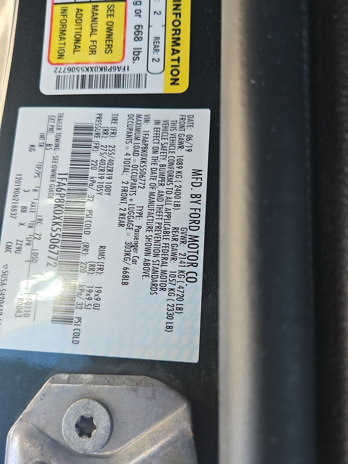 Thumbnail: 2019 Ford Mustang - 21