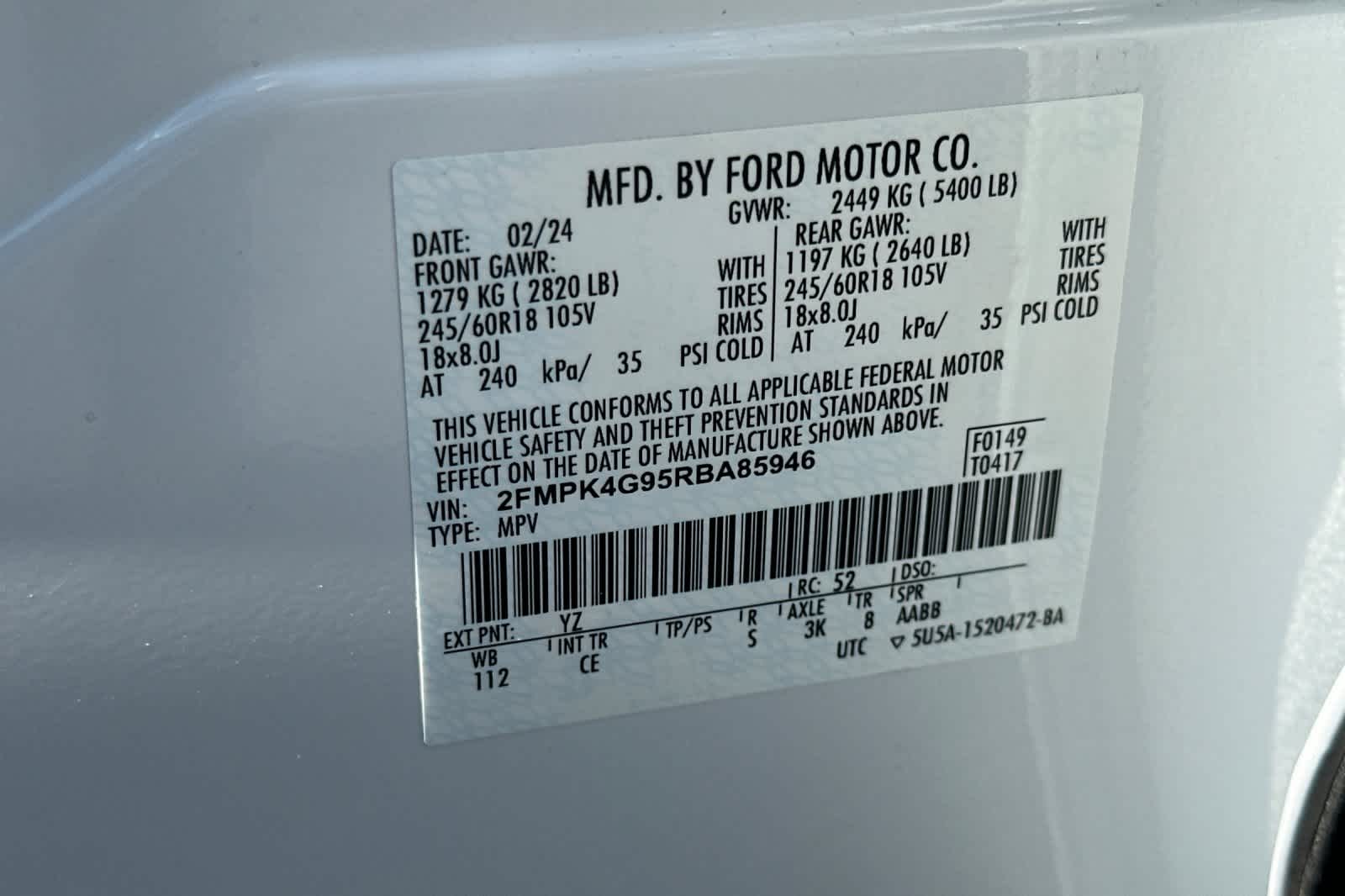 Thumbnail: 2024 Ford Edge - 29