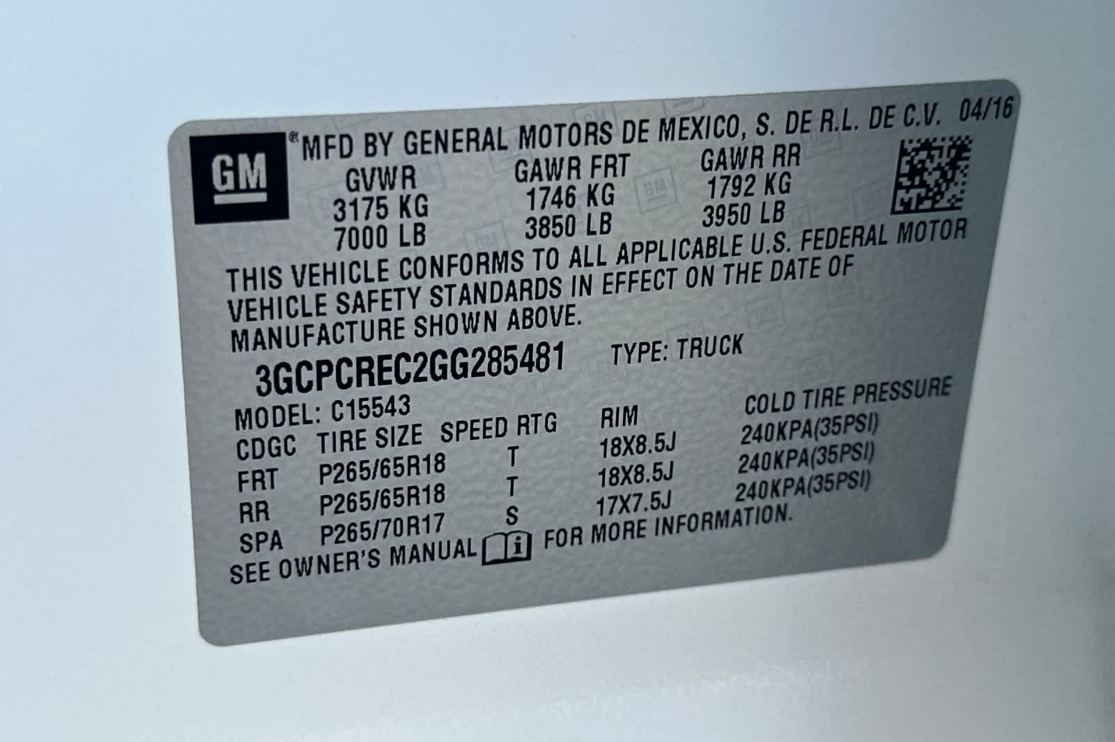 Thumbnail: 2016 Chevrolet Silverado 1500 - 28