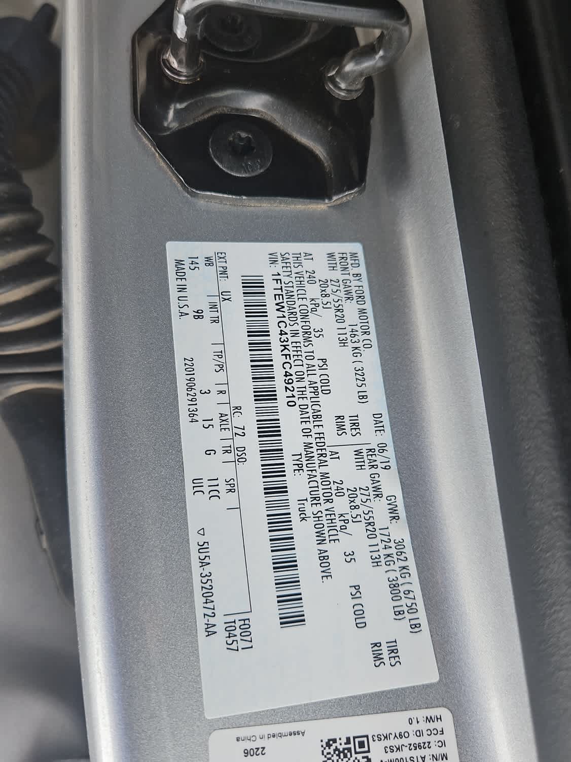 Thumbnail: 2019 Ford F-150 - 21