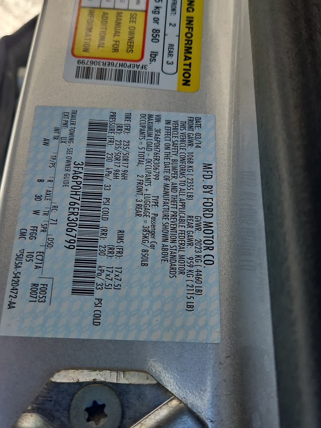 Thumbnail: 2014 Ford Fusion - 21