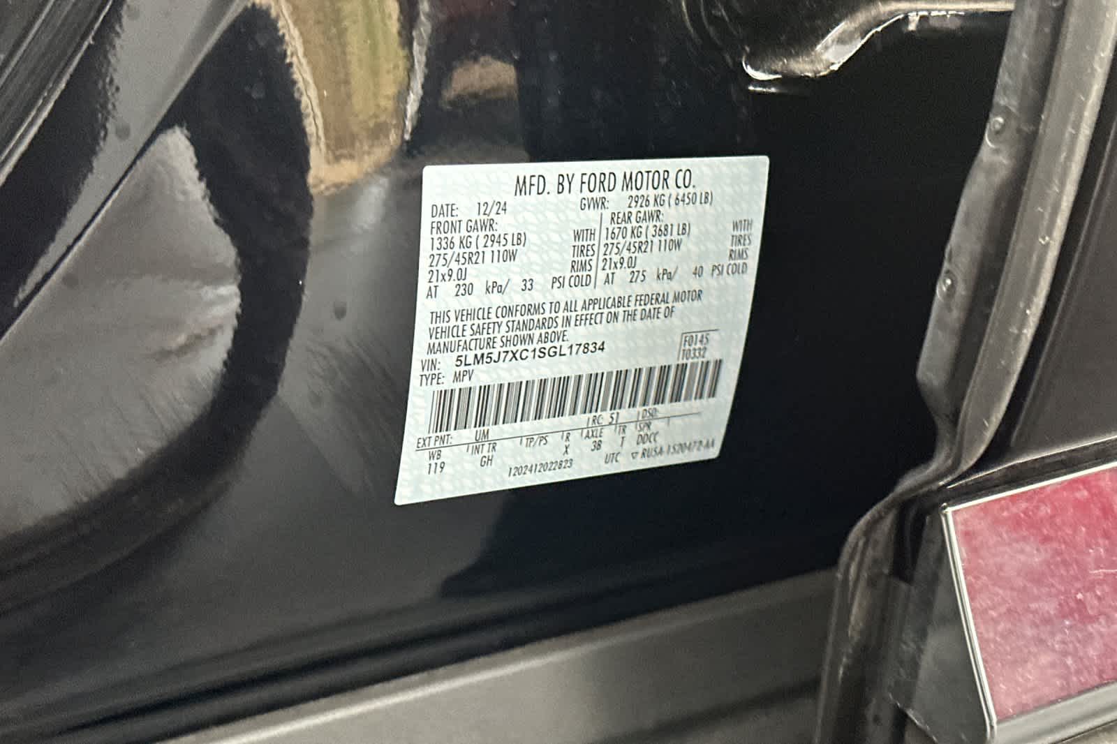 Thumbnail: 2025 Lincoln Aviator - 29