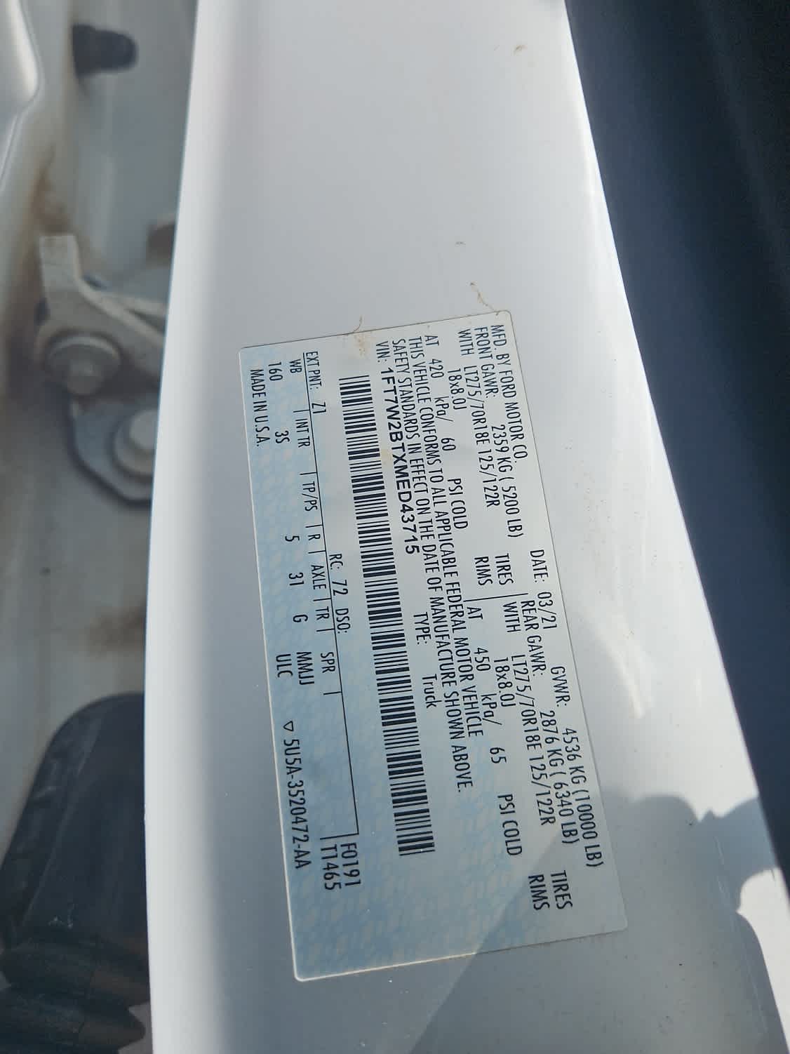 Thumbnail: 2021 Ford F-250 - 21