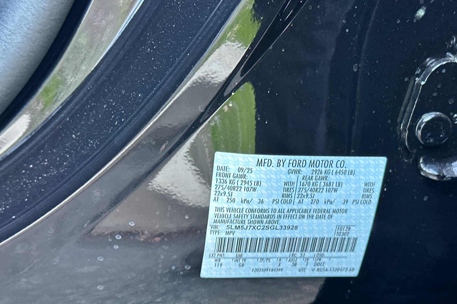 Thumbnail: 2025 Lincoln Aviator - 30