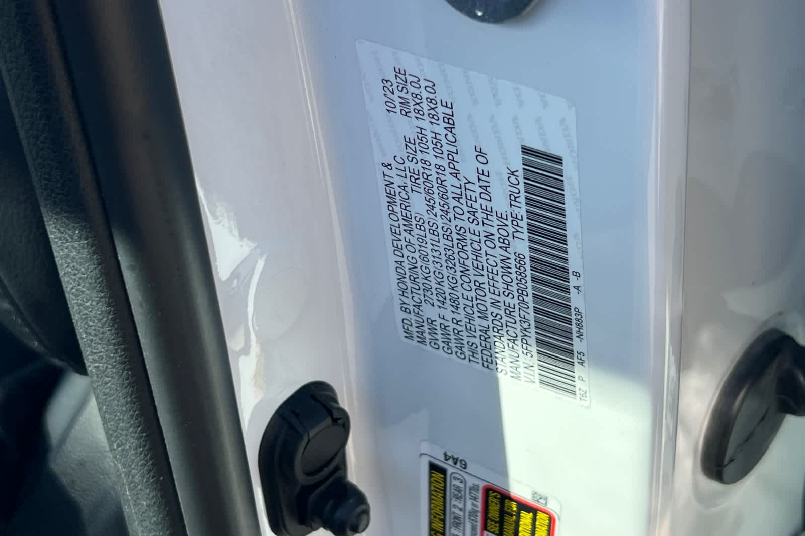 Thumbnail: 2023 Honda Ridgeline - 29