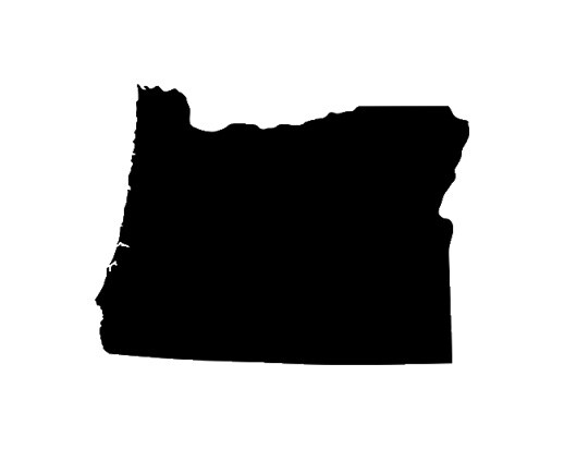 Oregon silhouette
