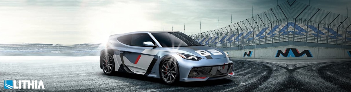 2023 Hyundai Project RM Concept Car on a track