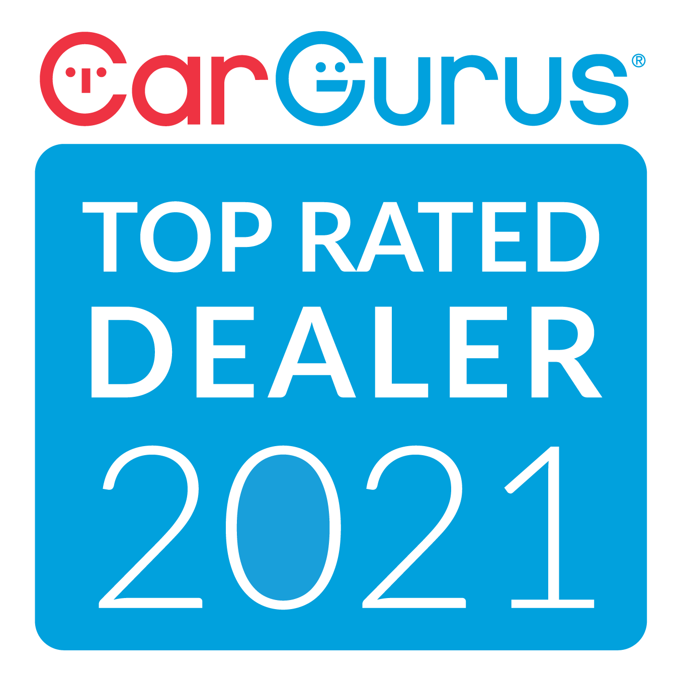 CarGurus Top Rated Dealer 2021 Badge