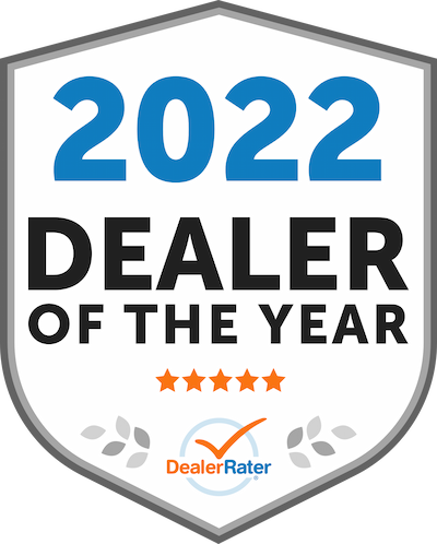 DealerRater 2022 Dealer of the Year Award Badge