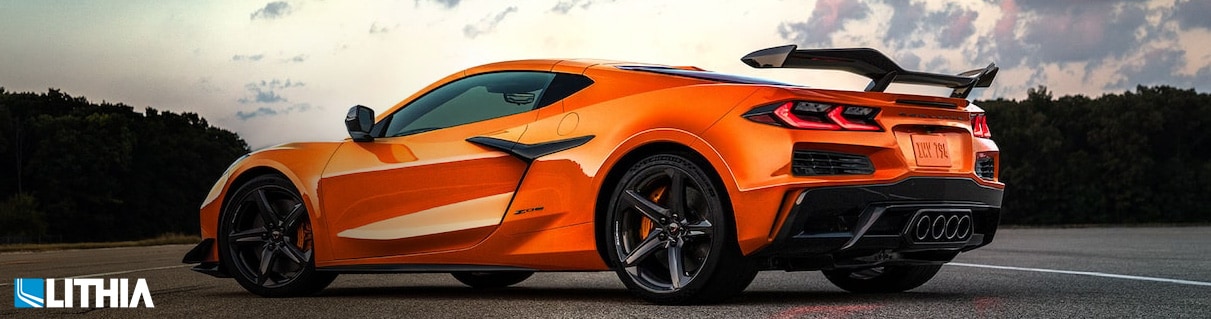 All New 2023 Corvette Zo06 in Amplify Orange