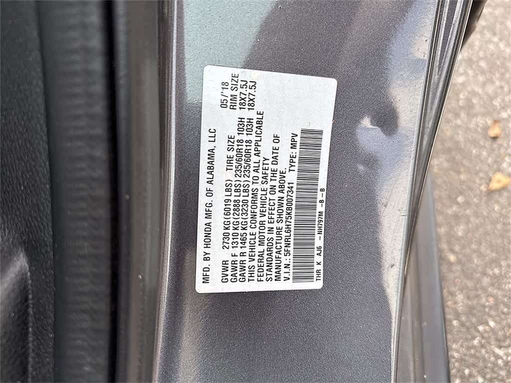 Thumbnail: 2019 Honda Odyssey - 7