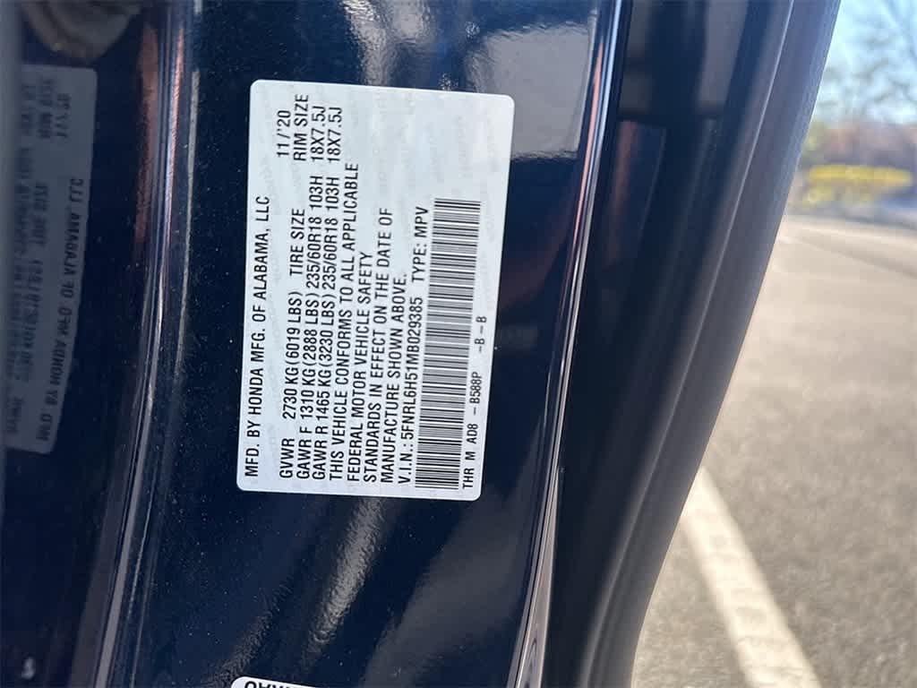 Thumbnail: 2021 Honda Odyssey - 10