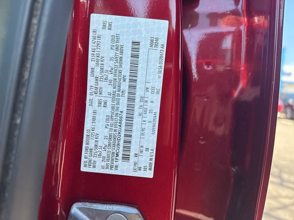 Thumbnail: 2019 Ford Escape - 8