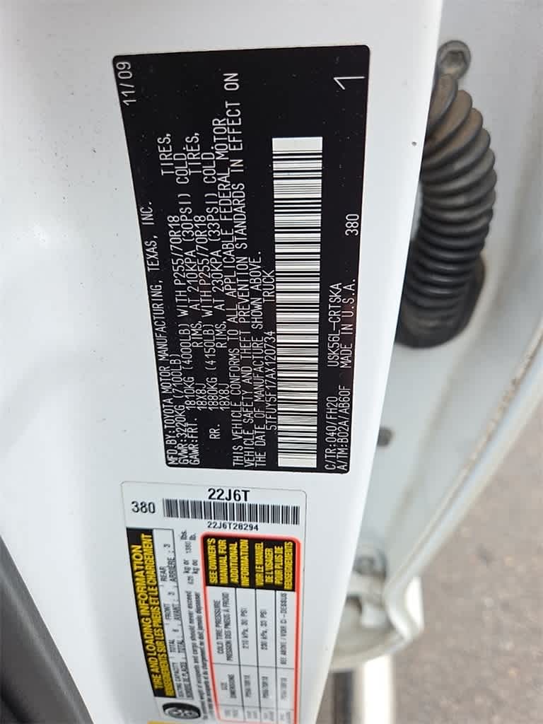 Thumbnail: 2010 Toyota Tundra - 13