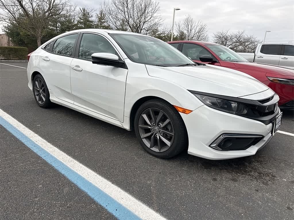 Certified 2021 Honda Civic EX Sedan