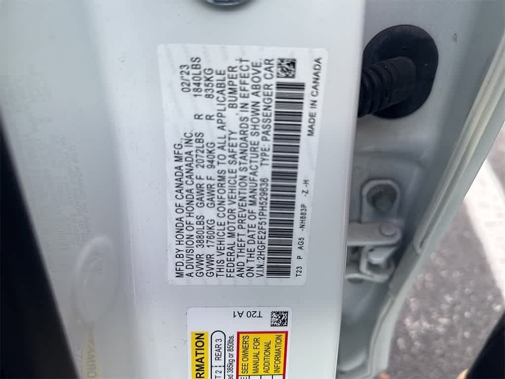 Thumbnail: 2023 Honda Civic - 7