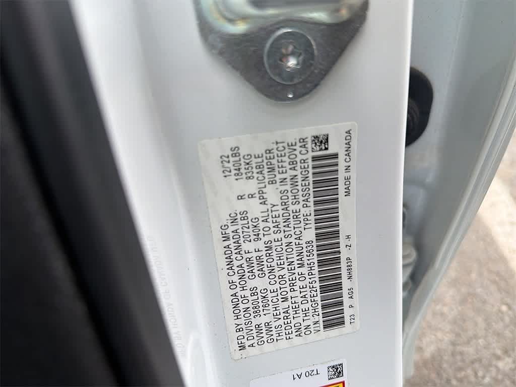 Thumbnail: 2023 Honda Civic - 8