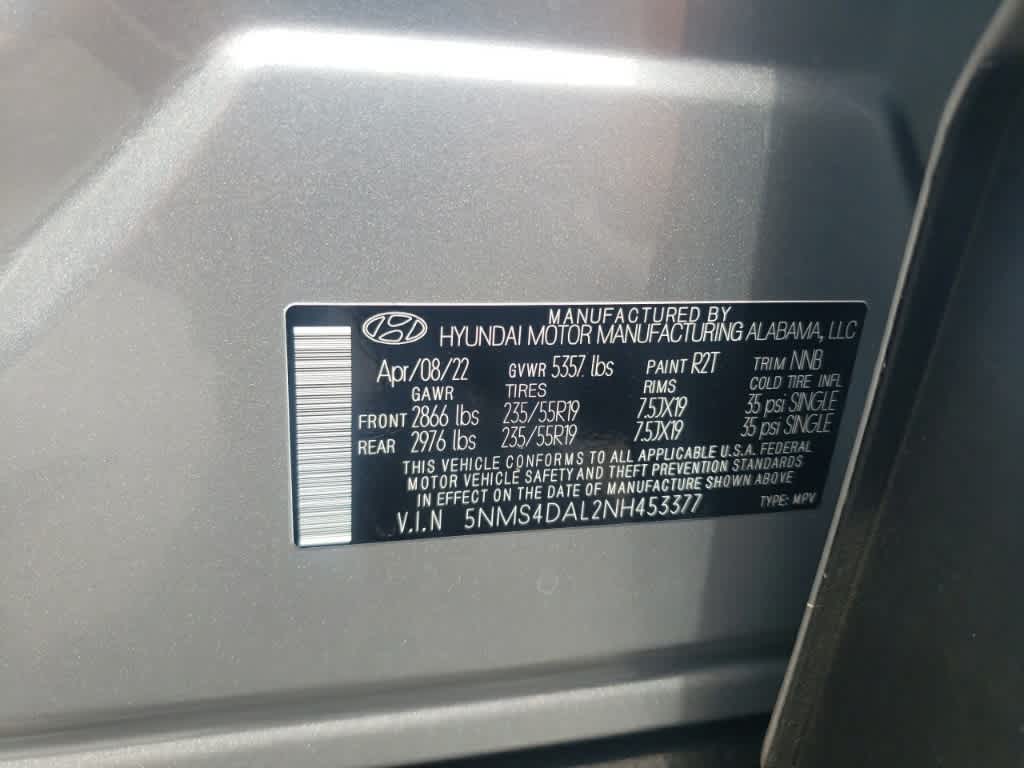 Thumbnail: 2022 Hyundai Santa Fe - 20