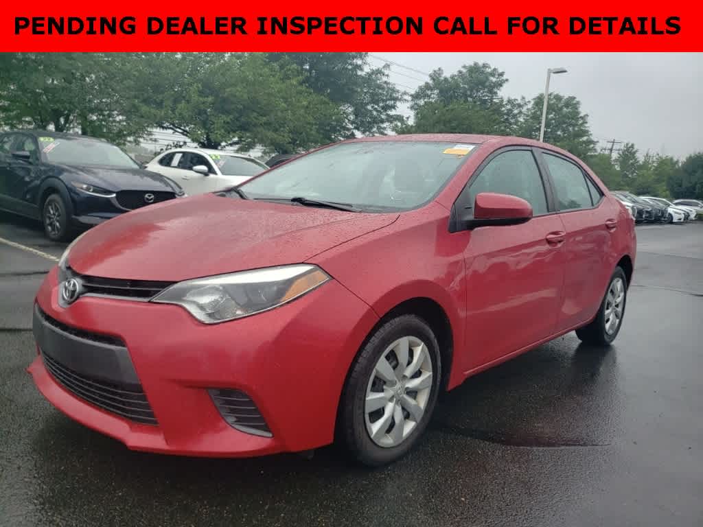 2015 Toyota Corolla LE Hero Image