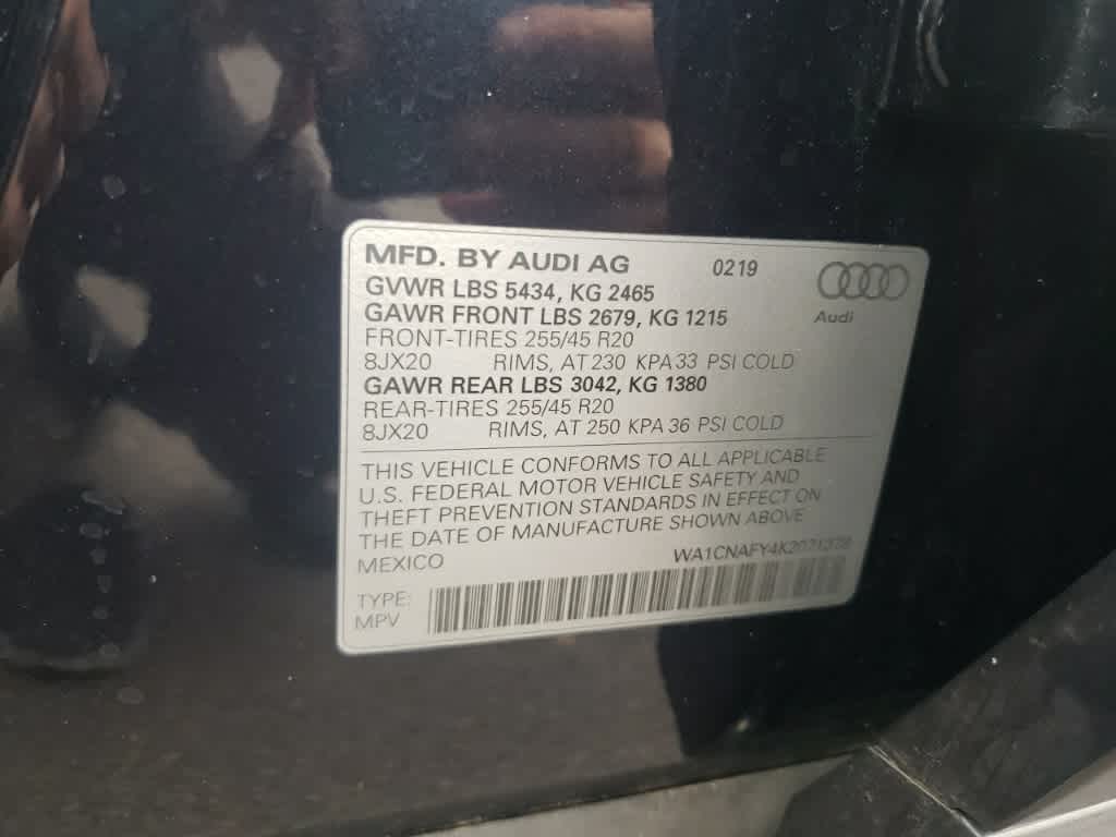 2019 Audi Q5 Prestige 25