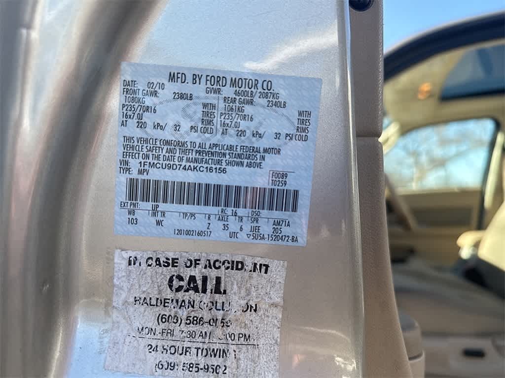 Thumbnail: 2010 Ford Escape - 10