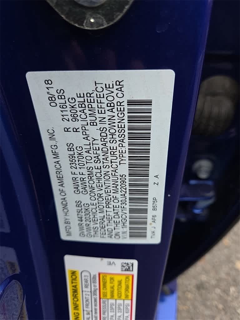 Thumbnail: 2018 Honda Accord - 18