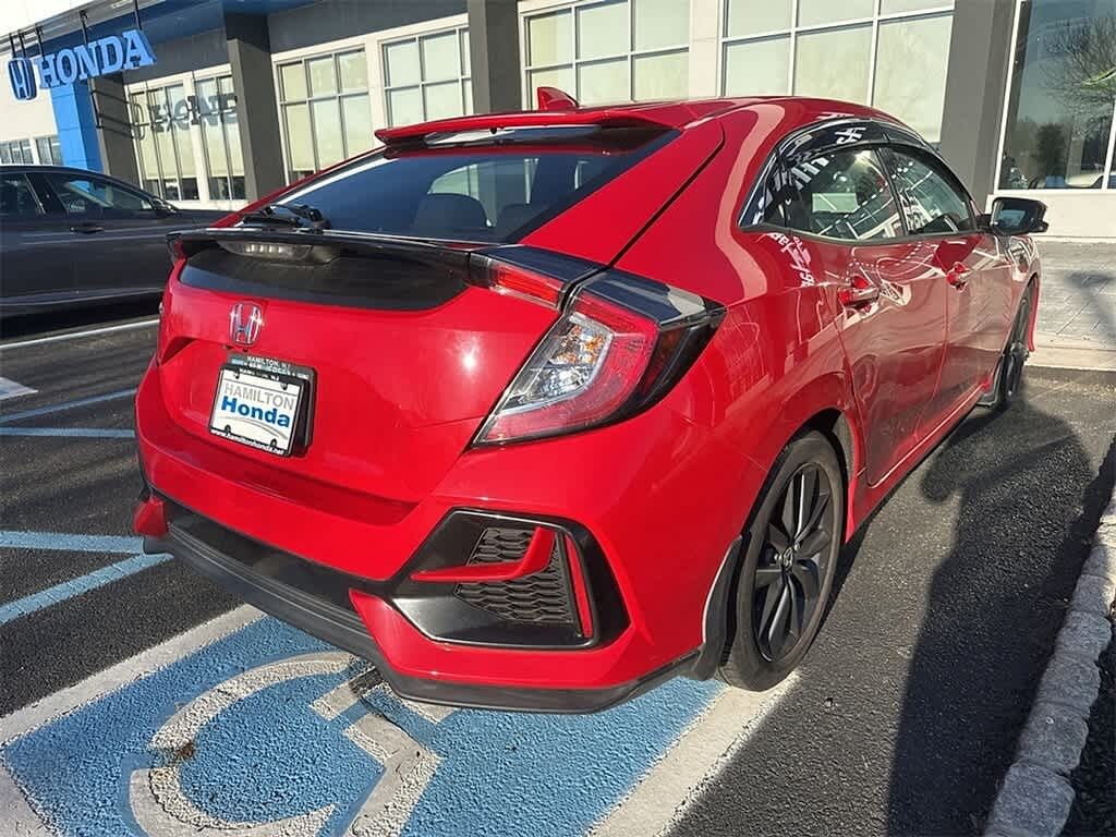 Certified 2020 Honda Civic Hatchback EX Sedan
