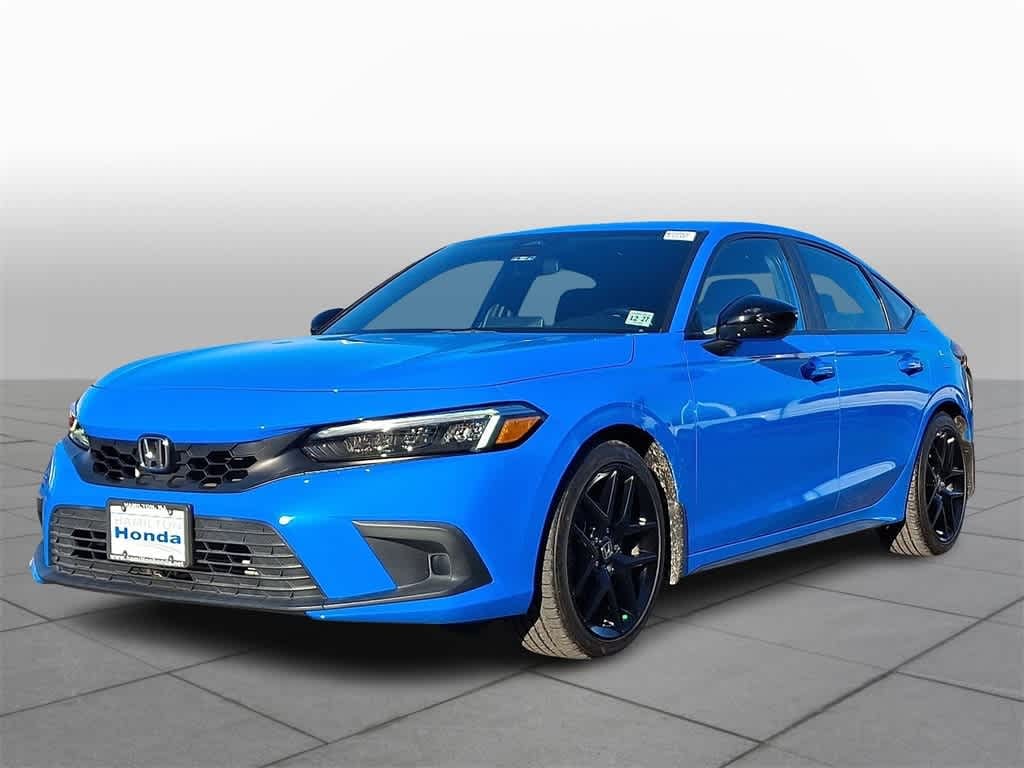 Certified 2022 Honda Civic Hatchback Sport Sedan