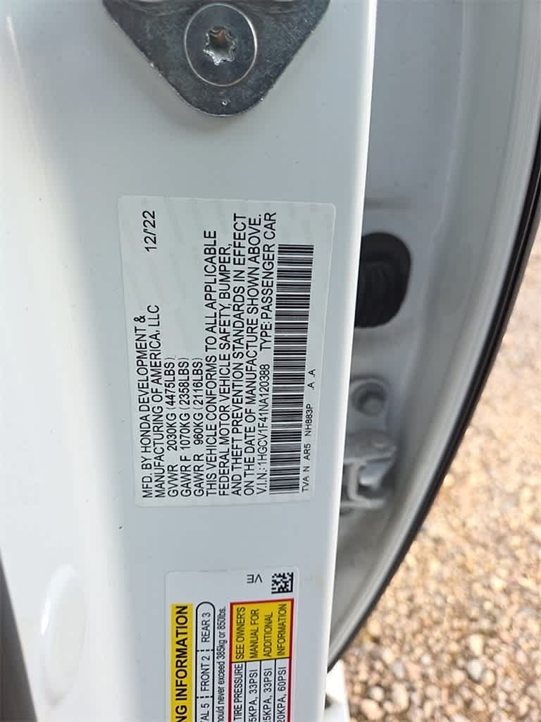 Thumbnail: 2022 Honda Accord - 21