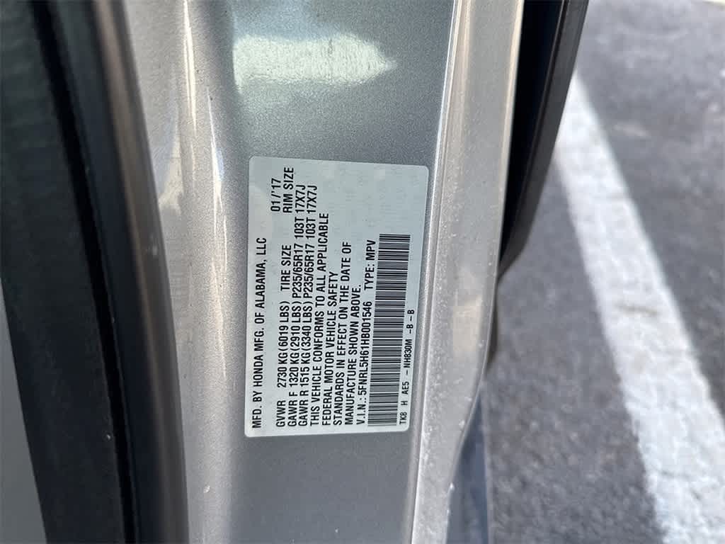 Thumbnail: 2017 Honda Odyssey - 8