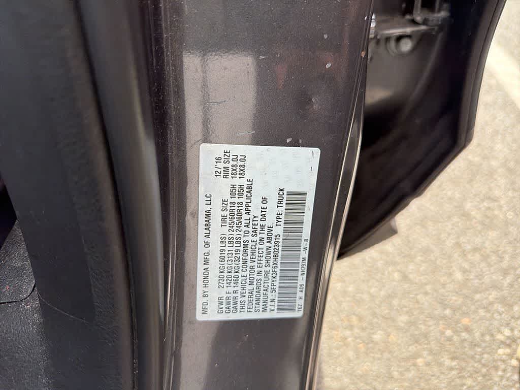 Thumbnail: 2017 Honda Ridgeline - 14