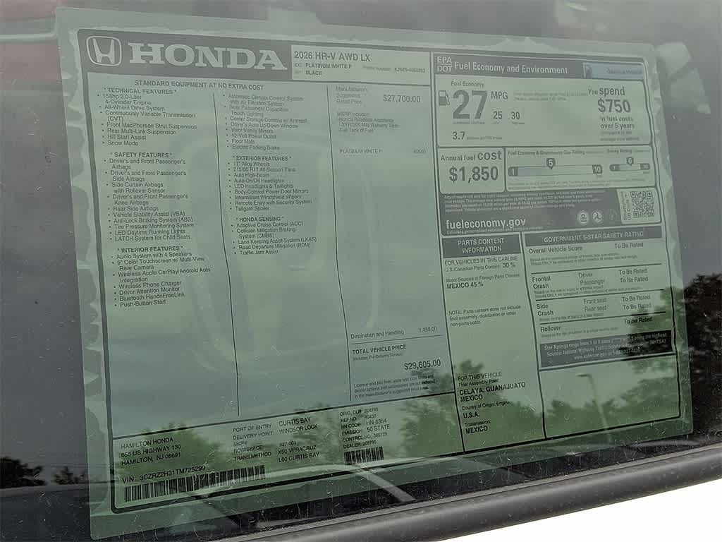 Thumbnail: 2026 Honda HR-V - 19