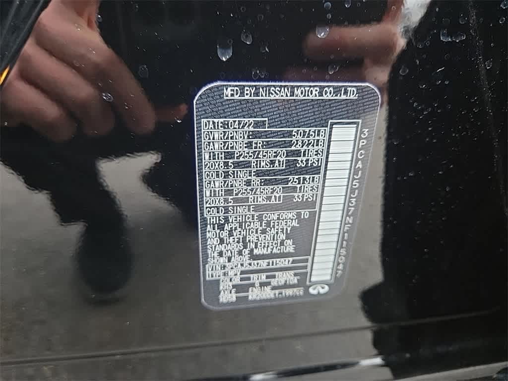 Thumbnail: 2022 INFINITI QX55 - 23